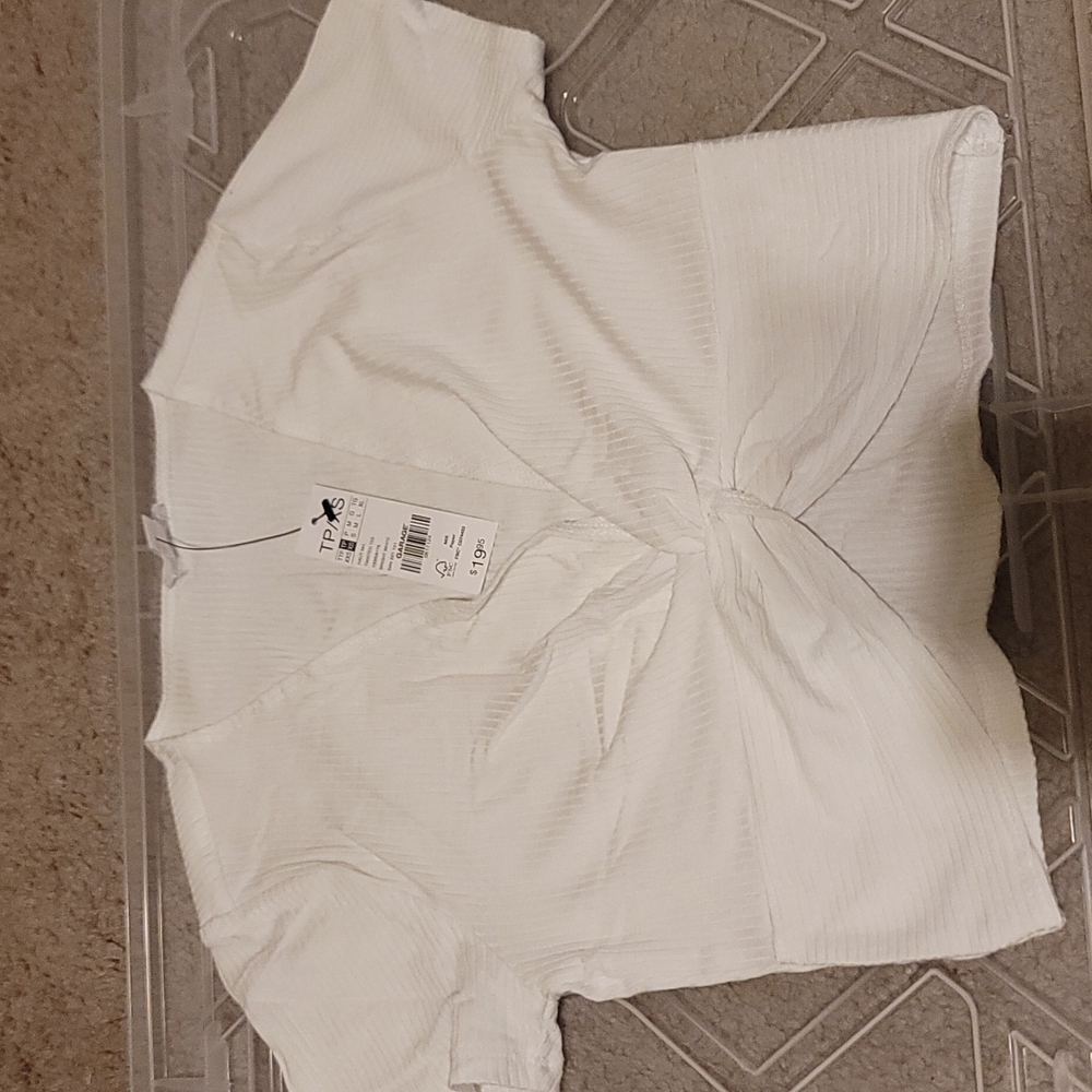 XS Garage cropped twisted top